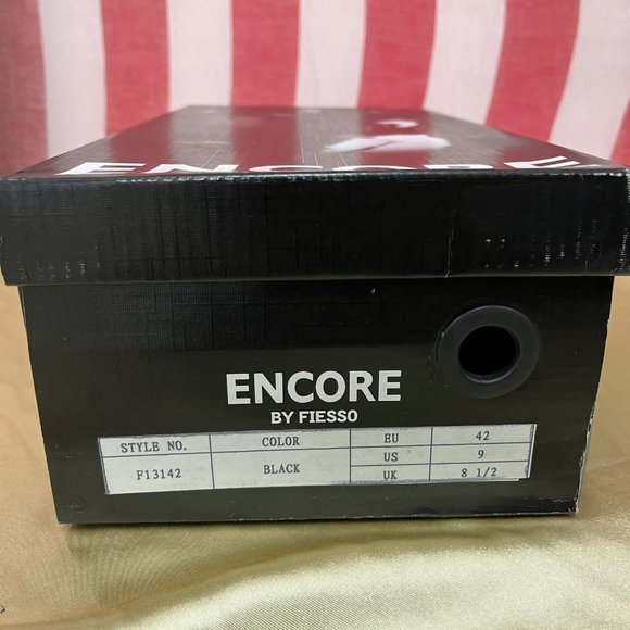 NWB Encore by Fiesso Leather Shoes Sz 9 - Picture 9 of 9